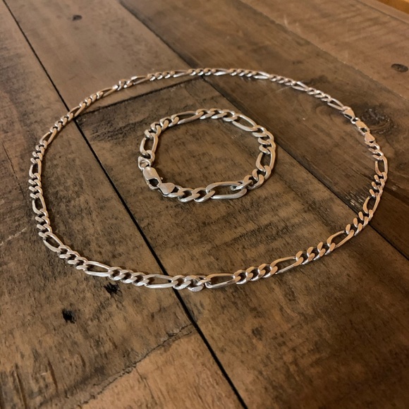YA Necklace, Anklet, Bracelet - Sterling Silver - Made in Italy Snake Chain